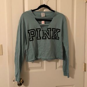 Pink crop top- BRAND NEW!